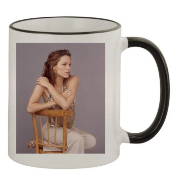 Jennifer Garner 11oz Colored Rim & Handle Mug