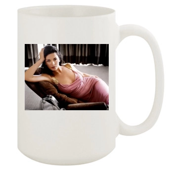 Catherine Zeta-Jones 15oz White Mug