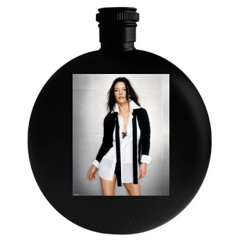 Catherine Zeta-Jones Round Flask