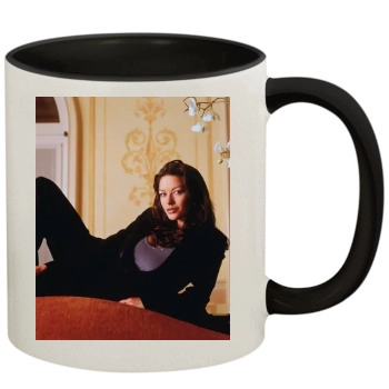 Catherine Zeta-Jones 11oz Colored Inner & Handle Mug