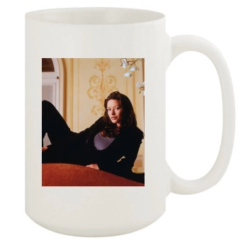 Catherine Zeta-Jones 15oz White Mug