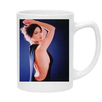 Catherine Zeta-Jones 14oz White Statesman Mug