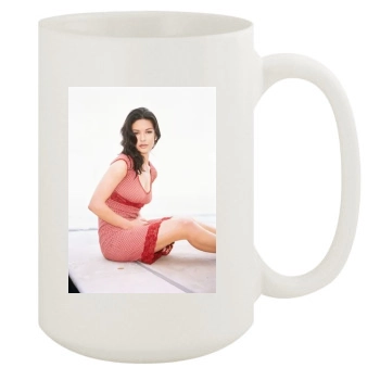 Catherine Zeta-Jones 15oz White Mug