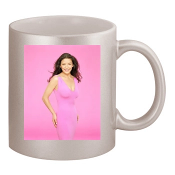 Catherine Zeta-Jones 11oz Metallic Silver Mug