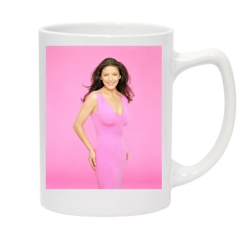 Catherine Zeta-Jones 14oz White Statesman Mug