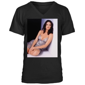 Catherine Zeta-Jones Men's V-Neck T-Shirt