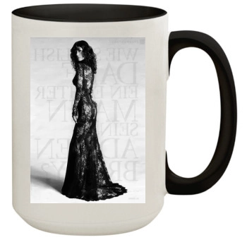 Catherine Zeta-Jones 15oz Colored Inner & Handle Mug