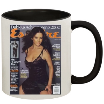 Catherine Zeta-Jones 11oz Colored Inner & Handle Mug