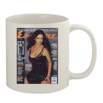 Catherine Zeta-Jones 11oz White Mug