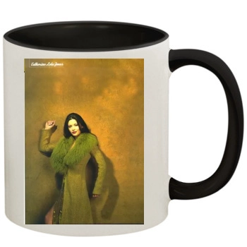 Catherine Zeta-Jones 11oz Colored Inner & Handle Mug