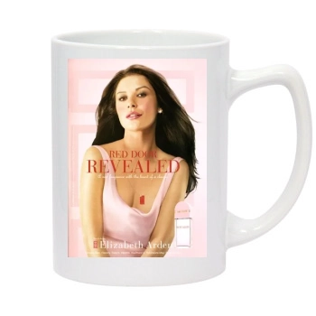 Catherine Zeta-Jones 14oz White Statesman Mug