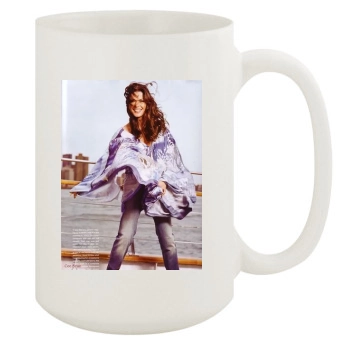 Catherine Zeta-Jones 15oz White Mug