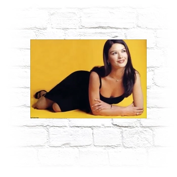 Catherine Zeta-Jones Metal Wall Art