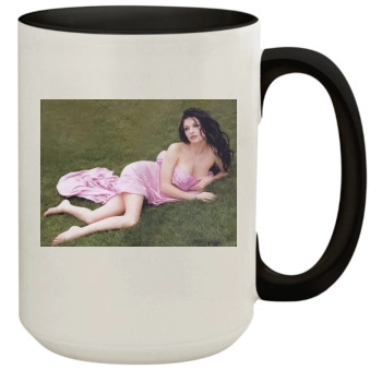 Catherine Zeta-Jones 15oz Colored Inner & Handle Mug