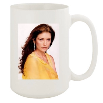 Catherine Zeta-Jones 15oz White Mug