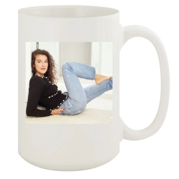 Celine Dion 15oz White Mug