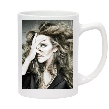 Celine Dion 14oz White Statesman Mug