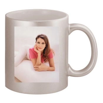 Celine Dion 11oz Metallic Silver Mug