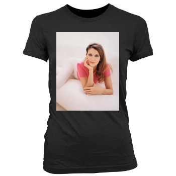 Celine Dion Women's Junior Cut Crewneck T-Shirt