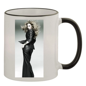 Celine Dion 11oz Colored Rim & Handle Mug