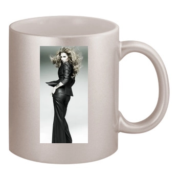 Celine Dion 11oz Metallic Silver Mug