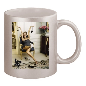 Celine Dion 11oz Metallic Silver Mug