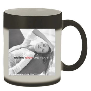 Celine Dion Color Changing Mug