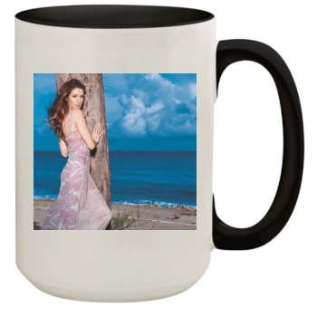 Celine Dion 15oz Colored Inner & Handle Mug