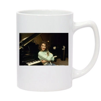 Celine Dion 14oz White Statesman Mug