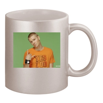 Chad Michael Murray 11oz Metallic Silver Mug