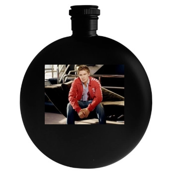 Chad Michael Murray Round Flask