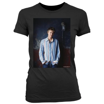 Chad Michael Murray Women's Junior Cut Crewneck T-Shirt