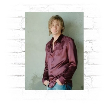 Chad Michael Murray Metal Wall Art