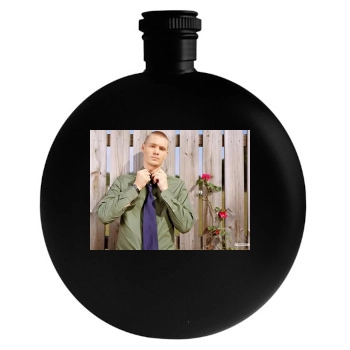 Chad Michael Murray Round Flask