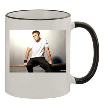 Chad Michael Murray 11oz Colored Rim & Handle Mug