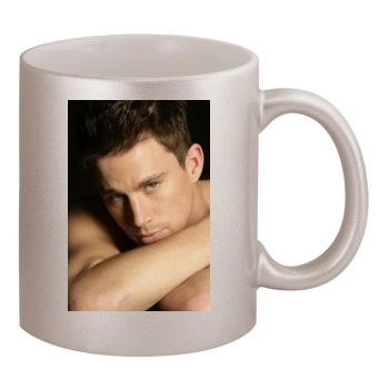 Channing Tatum 11oz Metallic Silver Mug