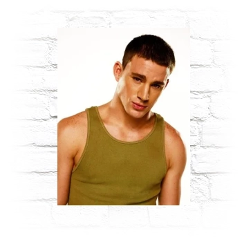 Channing Tatum Metal Wall Art