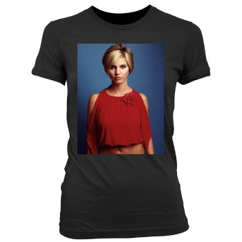 Charisma Carpenter Women's Junior Cut Crewneck T-Shirt