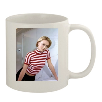 Charlize Theron 11oz White Mug