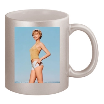 Charlize Theron 11oz Metallic Silver Mug