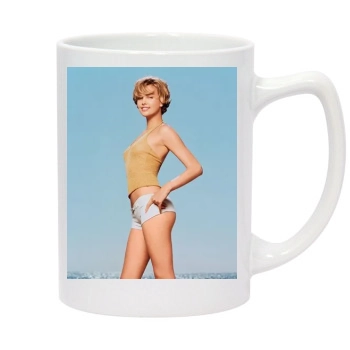 Charlize Theron 14oz White Statesman Mug