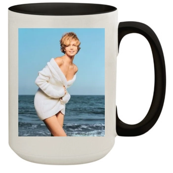 Charlize Theron 15oz Colored Inner & Handle Mug