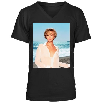 Charlize Theron Men's V-Neck T-Shirt