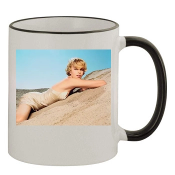 Charlize Theron 11oz Colored Rim & Handle Mug