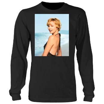 Charlize Theron Men's Heavy Long Sleeve TShirt