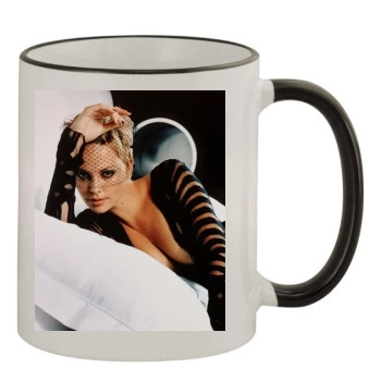 Charlize Theron 11oz Colored Rim & Handle Mug