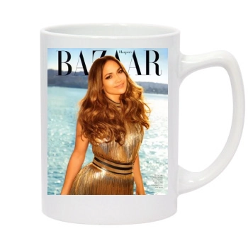 Jennifer Lopez 14oz White Statesman Mug