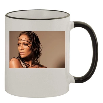 Jennifer Lopez 11oz Colored Rim & Handle Mug