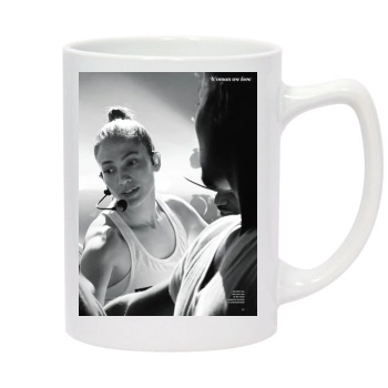 Jennifer Lopez 14oz White Statesman Mug