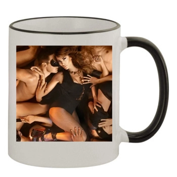 Jennifer Lopez 11oz Colored Rim & Handle Mug